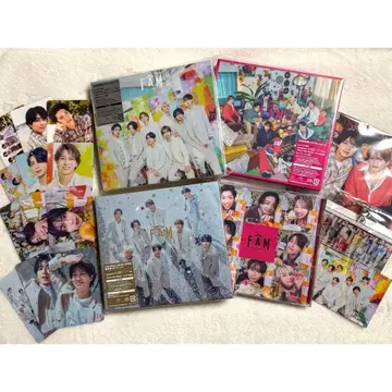 timelesz FAM 전 형태 세트 [ 트레이딩 카드 포함 ]