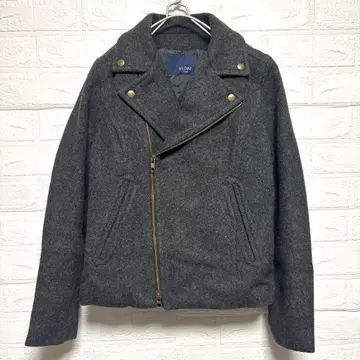 SLOBE IENA 스 이에나 라이더스 울 자켓