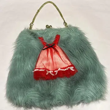 아차츄무 lala puppenhaus 퍼 백 그레이 드레스