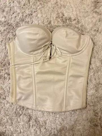 브라이덜 이너 MIRRORMIRROR 백리스 뷔스티에 E70