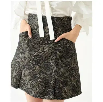snidel 스나이델 하이웨스트 스카숏팬츠 스커트 미니 스커트