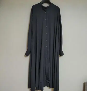 mizuiro ind 미즈이로 인드 스탠드 카라 플레어 원피스