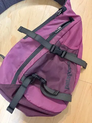 patagonia 바디백 퍼플