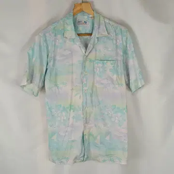 TOROPICAL SPORTS 알로하 셔츠 L 코튼 B4153