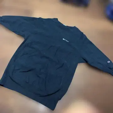 챔피온 로고&마크 맨투맨 원피스 속기모 블랙 M