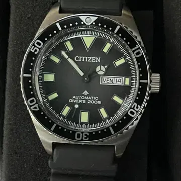 CITIZEN 자동 와인딩 다이버 워치