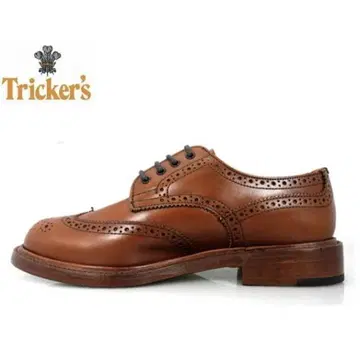 Tricker's 버튼 여성용 UK5.5 브라운 윙팁