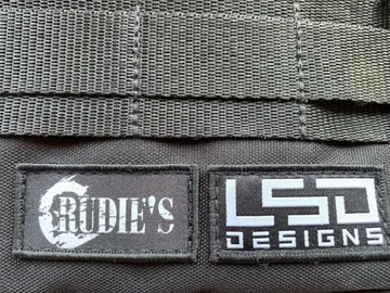 컨디션 최상 루디스 LSD DESIGNS 낚시용 가방 블랙