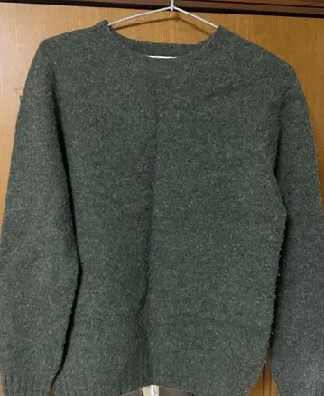 Harley of Scotland 스웨터 모스그린? 사이즈 38