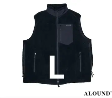 ALOUND VENTILATION FLEECE VEST 블랙 L
