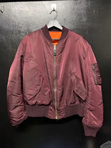 90s usa제 알파 MA-1 플라이트 자켓