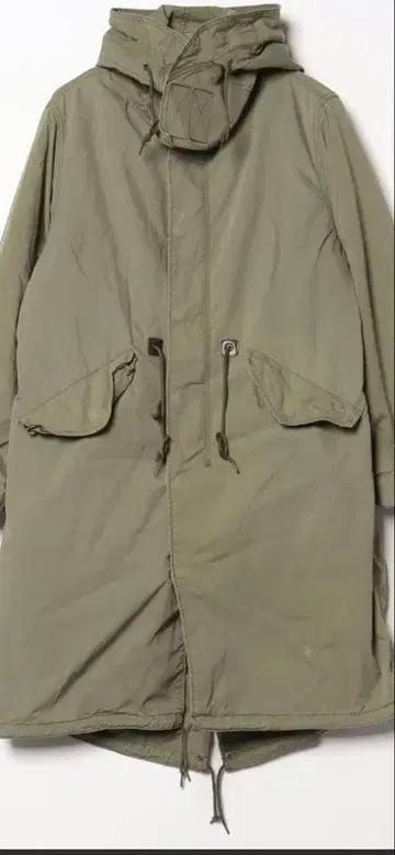 ALPHA INDUSTRIES 후드 부착 밀리터리 자켓 라이너 포함 M