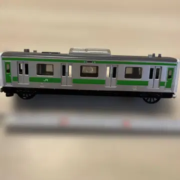 JR 기차 모델 그린과 은