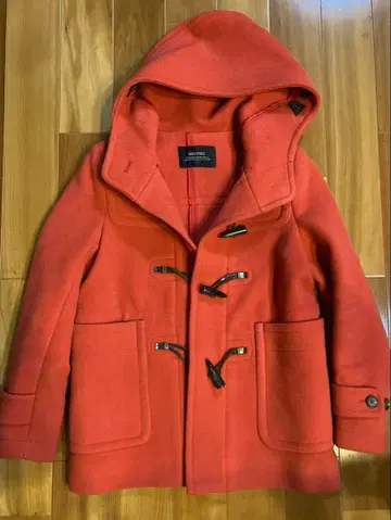 [ 새상품급 ] 투모로우랜드 맥피 숏 더플 코트 빨간색