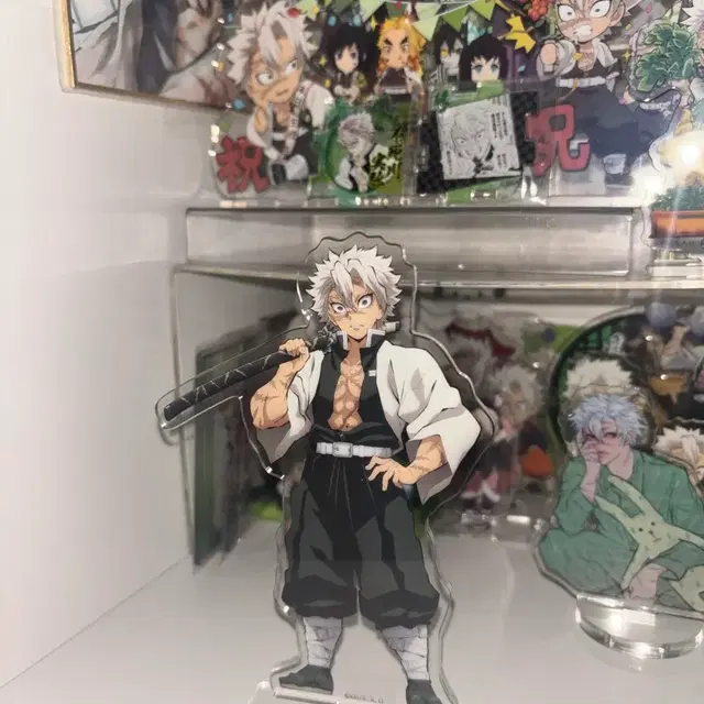 귀칼 귀멸의칼날 시나즈가와 사네미 아크릴 스탠드 ld