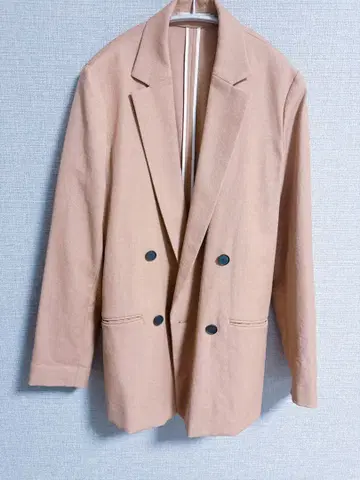 [ 새상품급 ] ONWARD 더블 자켓 베이지 계열 사이즈 4 일본제