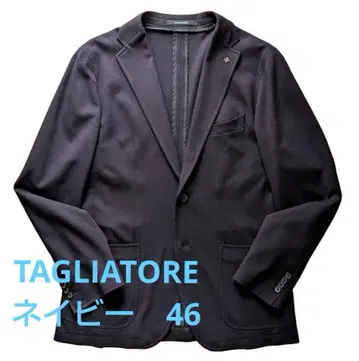 TAGLIATORE 저지 자켓 네이비 딸리아또레 46