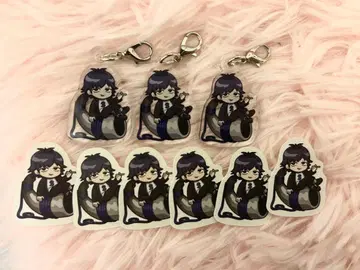 정말 위험한 우울 선생님 키링 스티커 씰