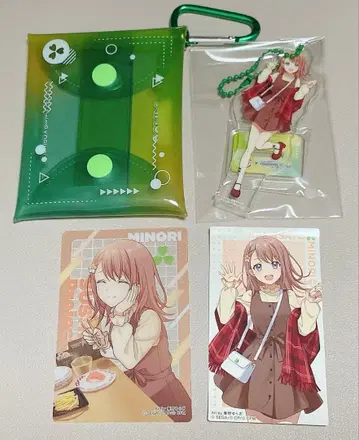 스시로 콜라보 프로세카 멀티 파우치, 스티커, 카드 하나사토 미노리