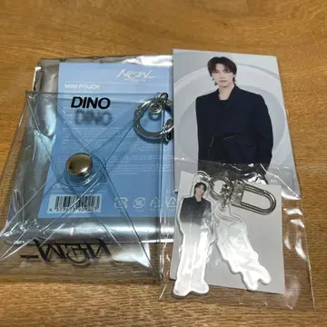 SEVENTEEN TOUR NEW_ 미니 파우치 디노 DINO 가챠