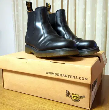 닥터 마틴 블랙 사이드 고어 부츠