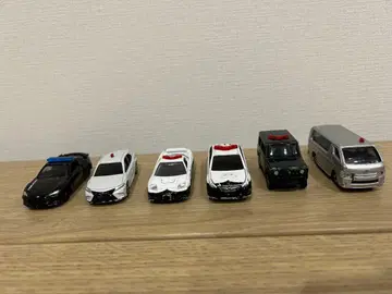 토미카 경찰차량 6대 조합 한정 토미카 포함