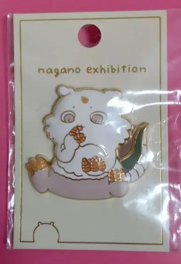 나가노 캐릭터즈 메탈 브로치 아노코 미사용 새상품