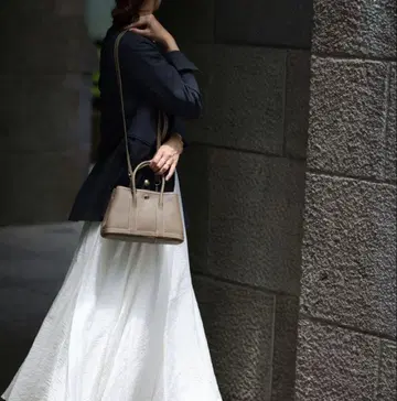 도쿄 백화 2way 미니 토트백 베이지