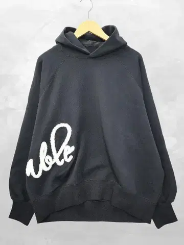 미사용품 akane femme 사이드 자수 맨투맨 후드티 M-L