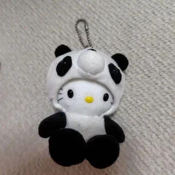 헬로키티 팬더 모자 키링