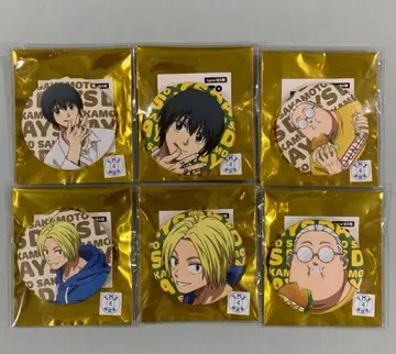 사카모토 데이즈 캔뱃지 나구모 요이치 아사쿠라 신 사카모토 타로 6점