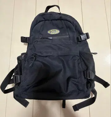 X-GIRL 블랙 백팩