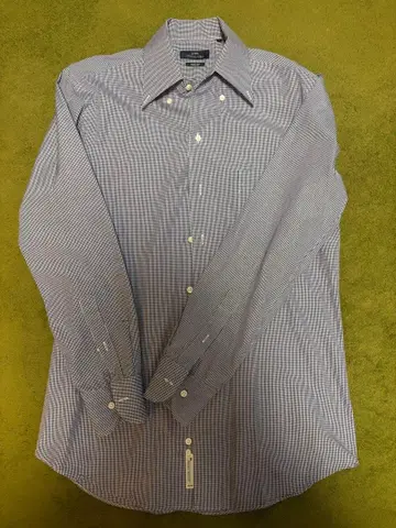 SHIPS 일본제 깅엄 체크 셔츠 41 FINE FIT