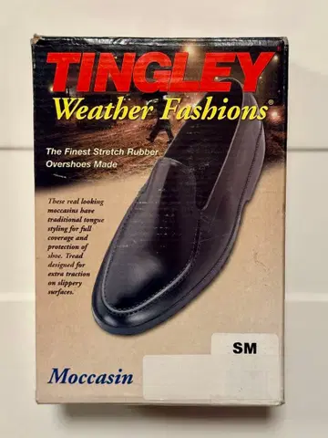 새상품 슈 커버 Tingley Moccasin SM (US7-8.5)