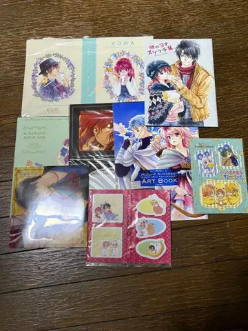 새벽의 연화 꽃과 꿈 부록 세트