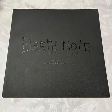 DEATH NOTE THE MUSICAL 팜플렛