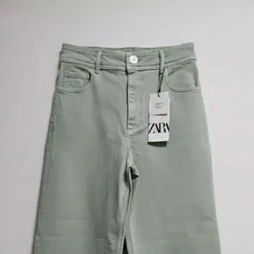 ZARA 더 마린 스트레이트 38 민트 그린