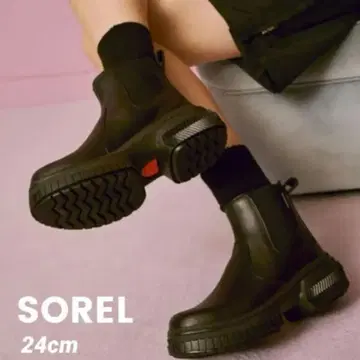 SOREL 사이드 고어 부츠 24cm 블랙 NL5140-010