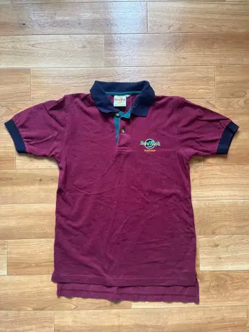 하드 록 카페 요코하마 피케 셔츠 S