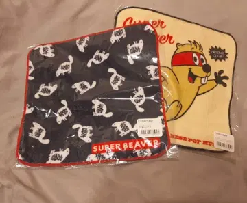 SUPER BEAVER 슈퍼 비버 친구회 미니 타월 핸드 타월