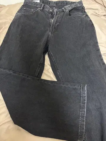 ZARA 배기 팬츠 와이드 데님