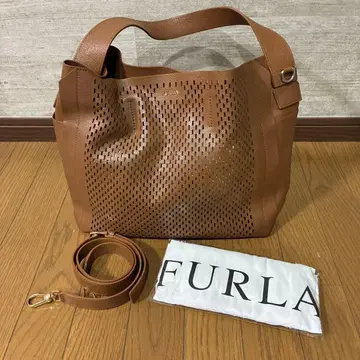 FURLA 훌라 카프리치오 브라운 숄더백