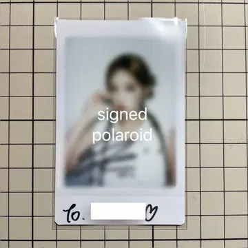 ITZY itzy japan 당첨 친필 사인 폴라로이드 예지