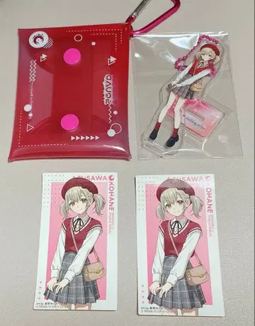 스시로 콜라보 프로세카 아즈사와 코하네 멀티 파우치, 스티커