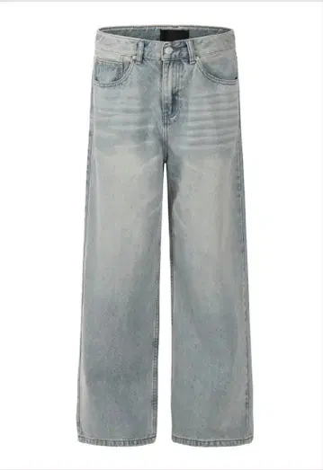 archive daily washed wide denim pants
