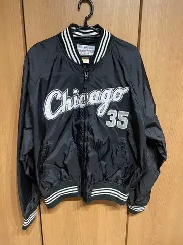 시카고 화이트삭스 프랭크 토마스 점퍼 바시티 자켓