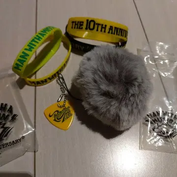 MAN WITH A MISSION 보풀 스트랩 러버 밴드