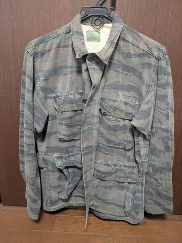 정글 퍼티그 밀리터리 자켓