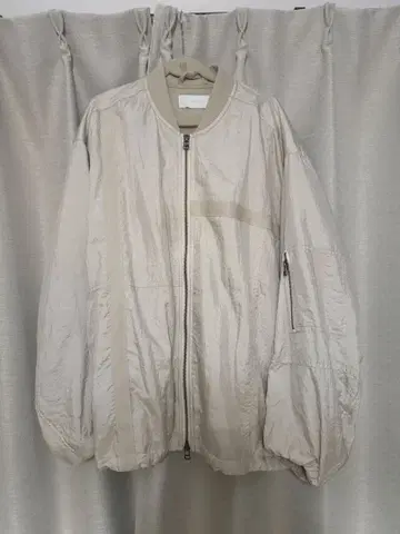 MOUSSY 베이지 봄버 자켓 M