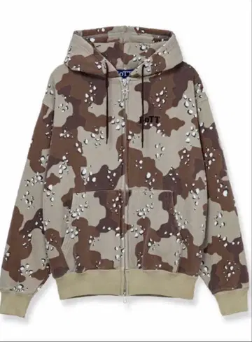 카모플라쥬 집업 후드티